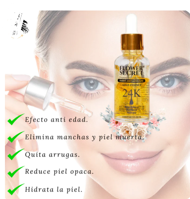 SUERO GOLDEN ESSENCE + RODILLO FACIAL